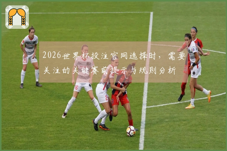 2026世界杯投注官网选择时，需要关注的关键赛前提示与规则分析
