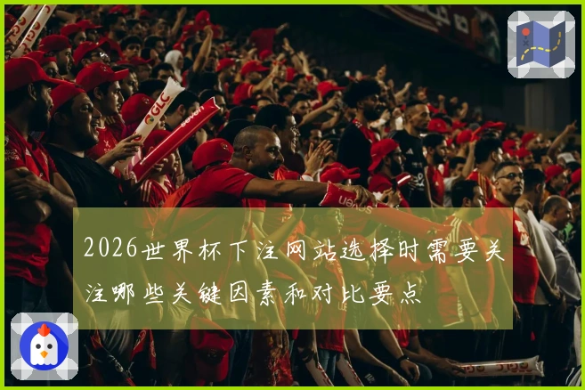 2026世界杯下注网站选择时需要关注哪些关键因素和对比要点